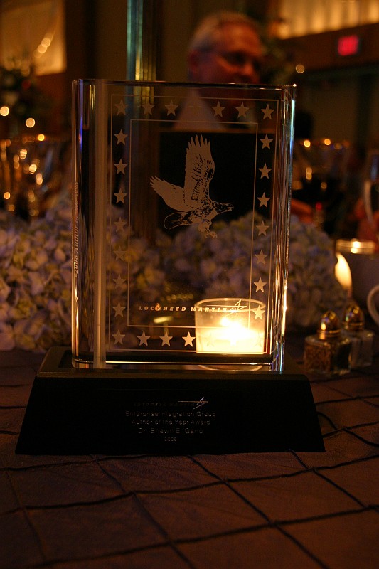 CRW_7935_JFR.JPG - The "award" it is a large crystal shaped like a book.