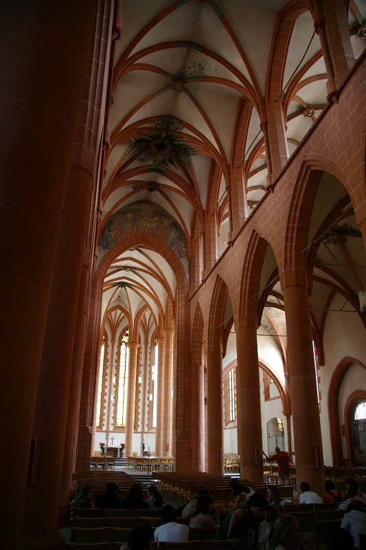 CRW_7510_JFR.JPG - Inside a larger church in Heidelberg - we climbed up to the top of the tower of this chuch as you will see in the next few pictures